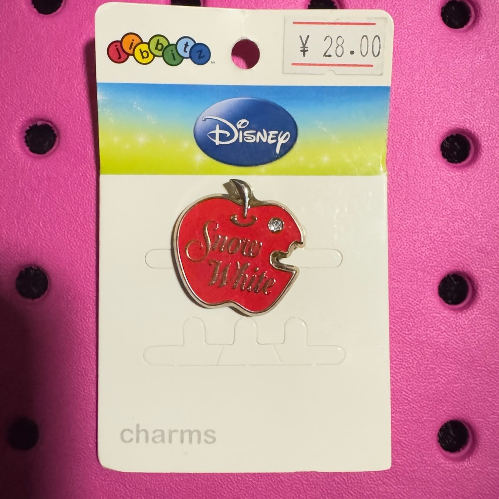 Snow White Croc Charm
